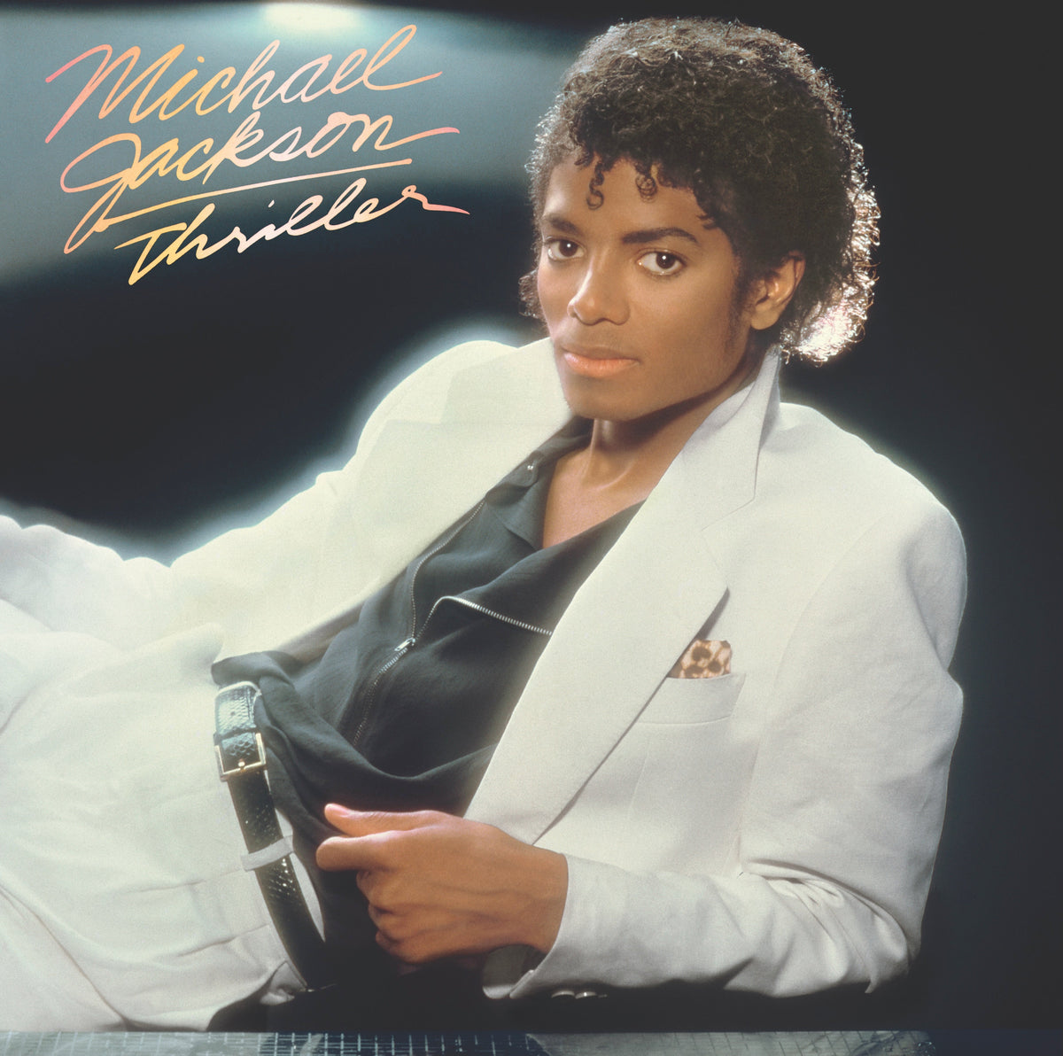Michael Jackson Thriller (Limited Edition, Red & Black Marble Colored Vinyl)
