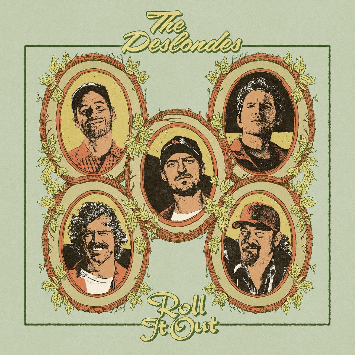 The Deslondes Roll It Out (Indie Exclusive Pylon Orange Vinyl)