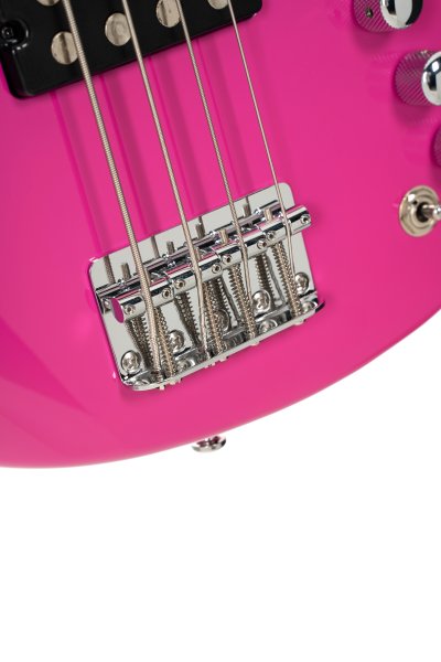 Cort GB Short Scale Bass Guitar w/Gig-bag. Fandango Purple