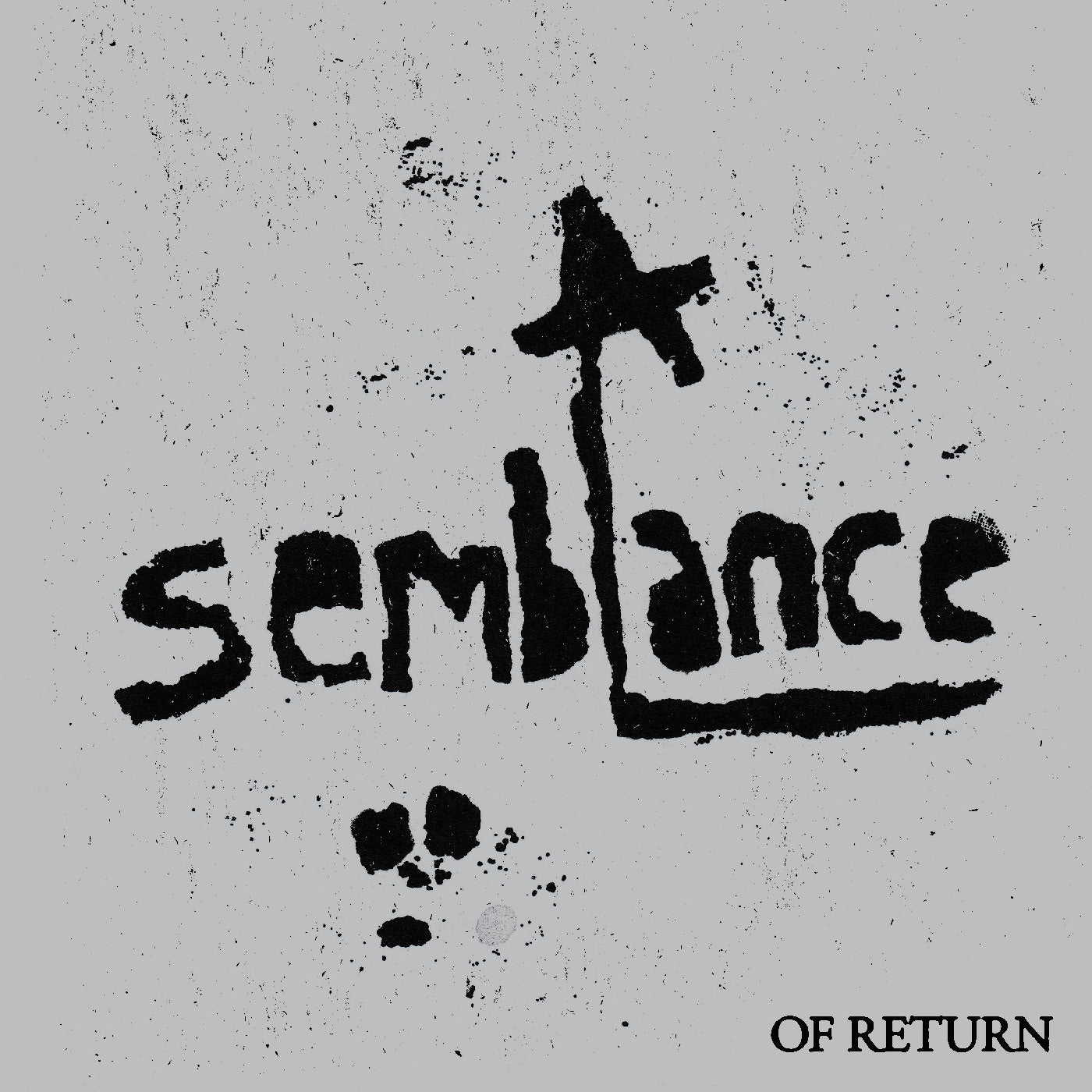 Asher Gamedze A Semblance: Of Return ("Emulsive Return" Clear Smoke Vinyl)