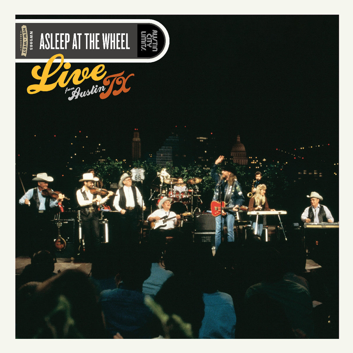 Asleep At The Wheel Live From Austin, Tx (Indie Exclusive, Red, White, Blue Splatter Vinyl)