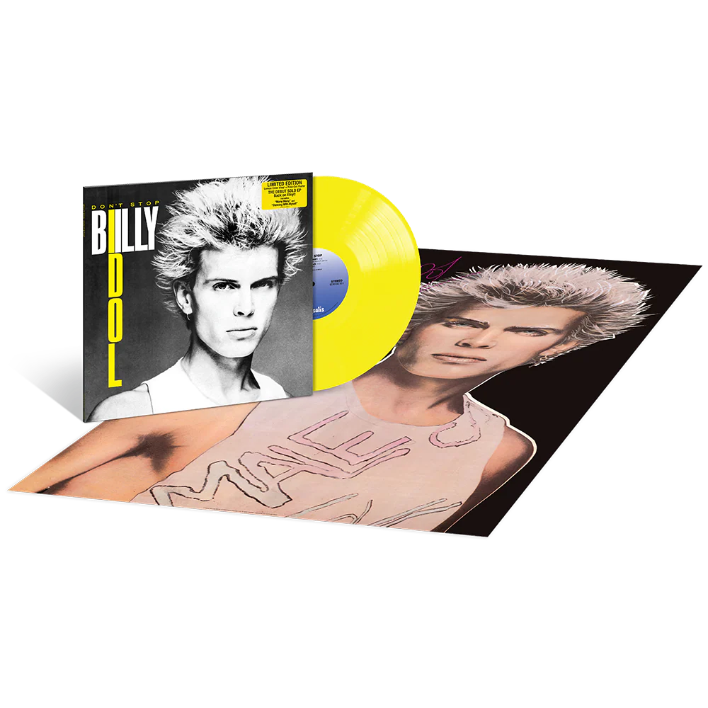 Billy Idol Don't Stop (Extended Play) (Limited Edition, "Lemon Jelly" Colored Vinyl)