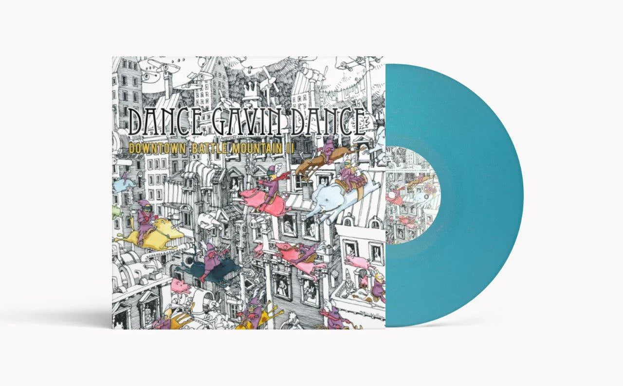 Dance Gavin Dance Downtown Battle Mountain Ii (15Th Anniversary) [Light Blue Glitter LP]