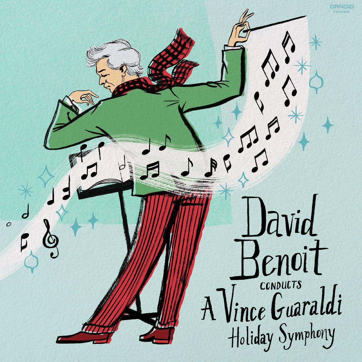 David Benoit David Benoit Conducts A Vince Guaraldi Holiday Symphony [Red Vinyl]