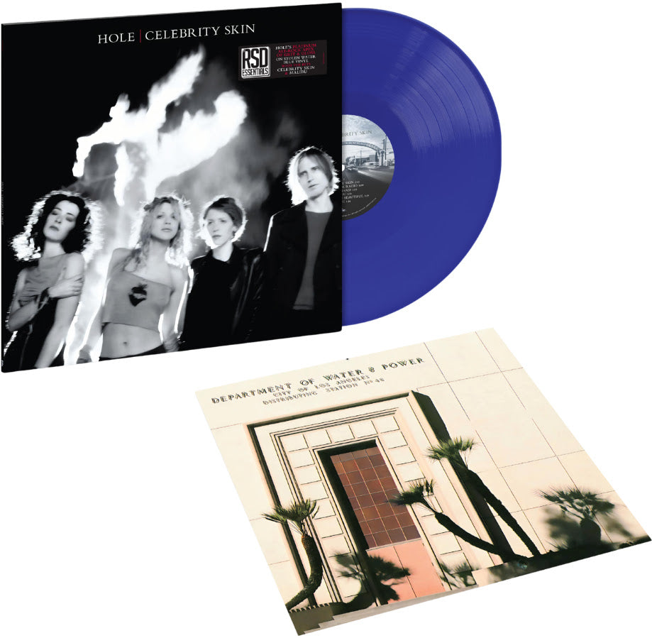 Hole Celebrity Skin (Indie Exclusive, Limited Edition, "Stolen Water" Blue Colored Vinyl)