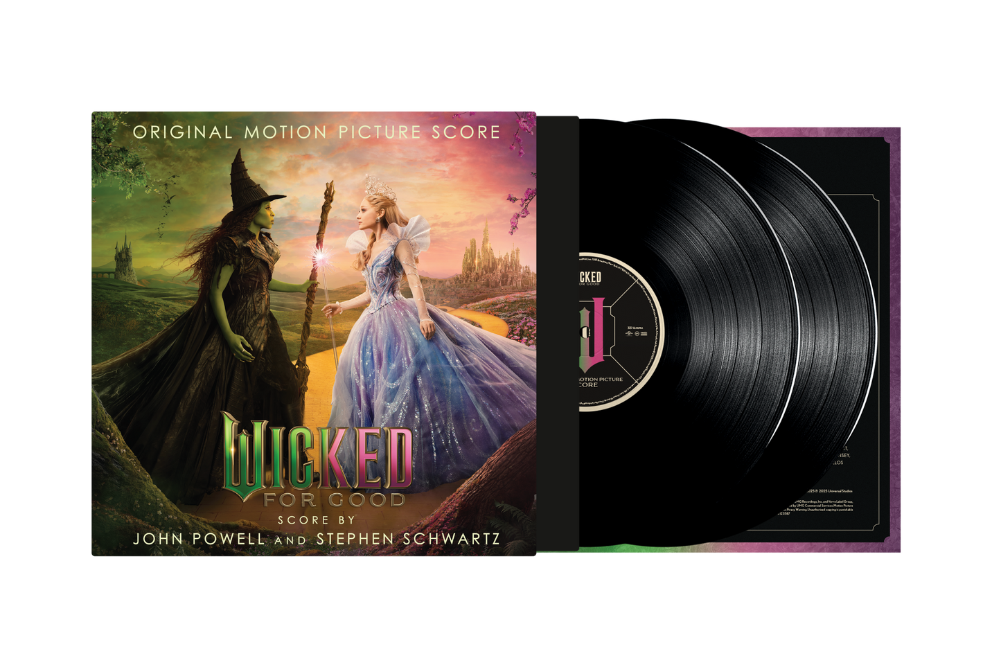 John Powell/Stephen Schwartz Wicked: For Good (The Original Motion Picture Score) [2LP]