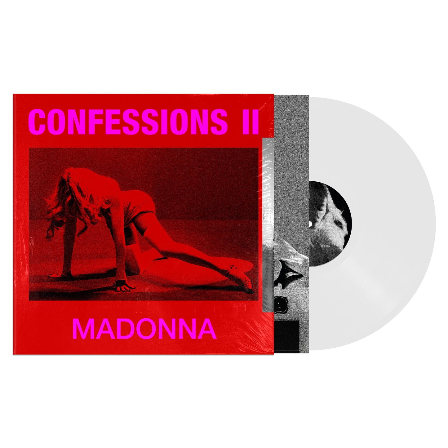 Madonna Confessions II (Indie Exclusive, Alternate Cover W/ Poster, White Colored Vinyl)