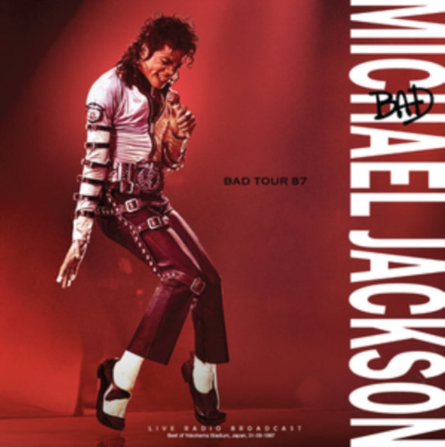 Michael Jackson Bad Tour 87 (Limited Edition, White & Red Splatter Colored Vinyl) [Import]