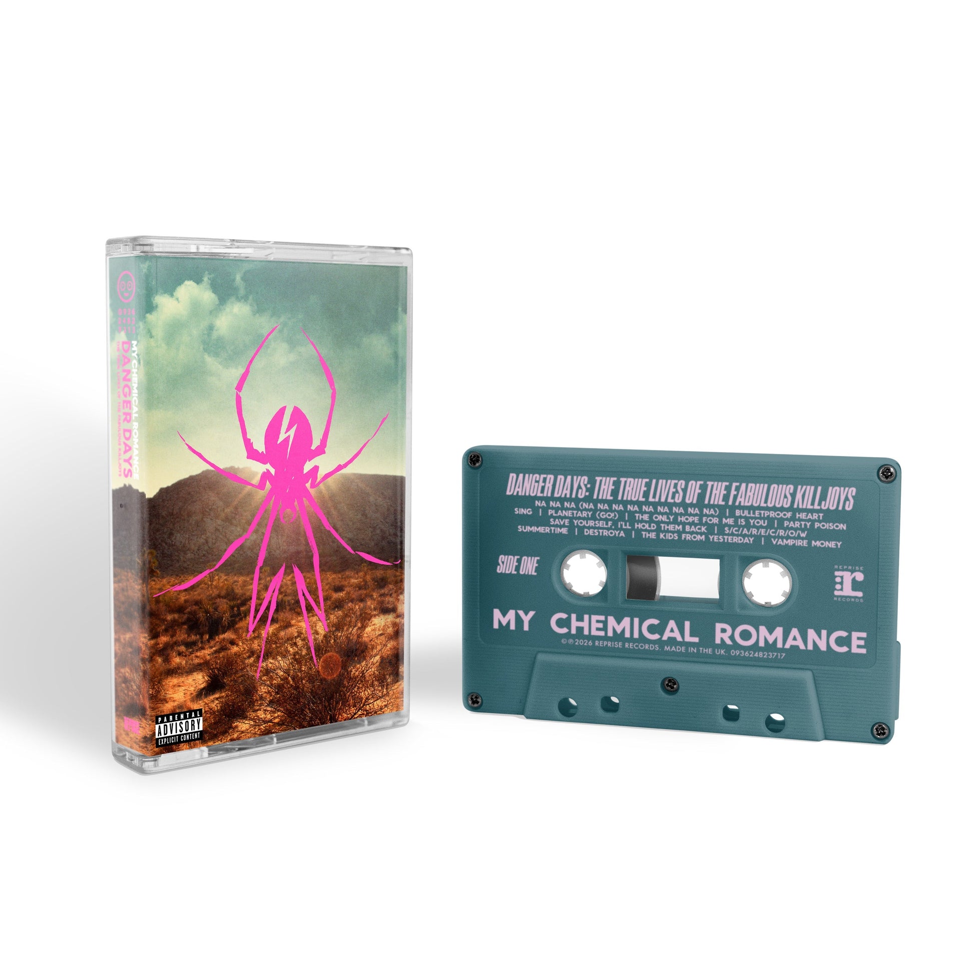 My Chemical Romance Danger Days: The True Lives Of The Fabulous Killjoys [Explicit Content] (Deluxe Edition, Blue Colored Cassette, Bonus Tracks)