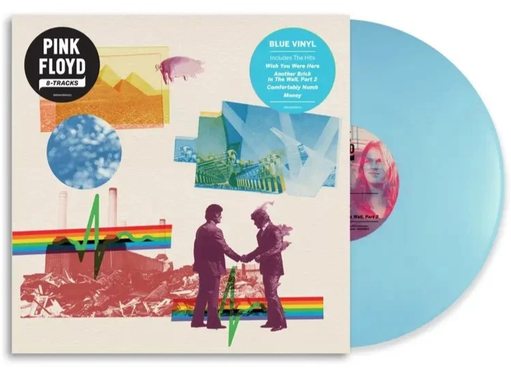 Pink Floyd 8-Tracks (Limited Edition, 180 Gram Blue Colored Vinyl) [Import]