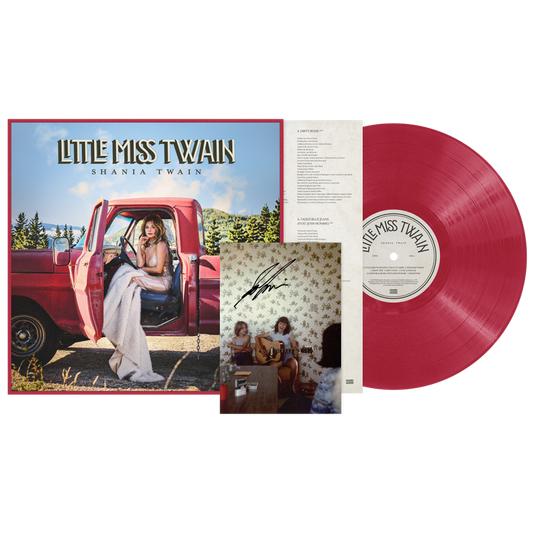 Shania Twain Little Miss Twain (Limited Indie Exclusive) [Rosie Red LP] [Signed Insert]