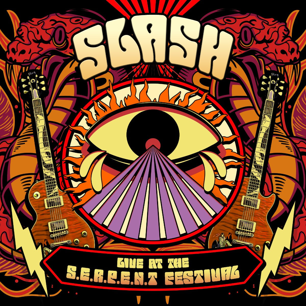 Slash Live At The S.E.R.P.E.N.T. Festival (Black Vinyl W/Gatefold) [3LP]