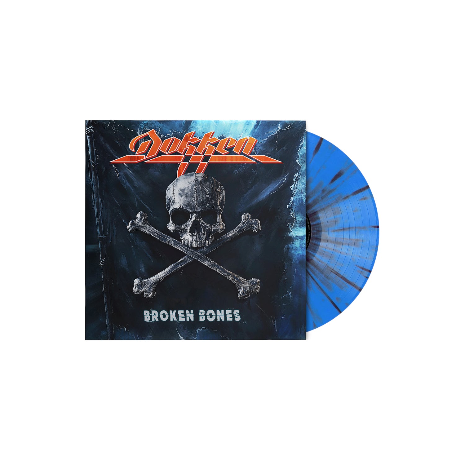 Dokken Broken Bones splatter colored