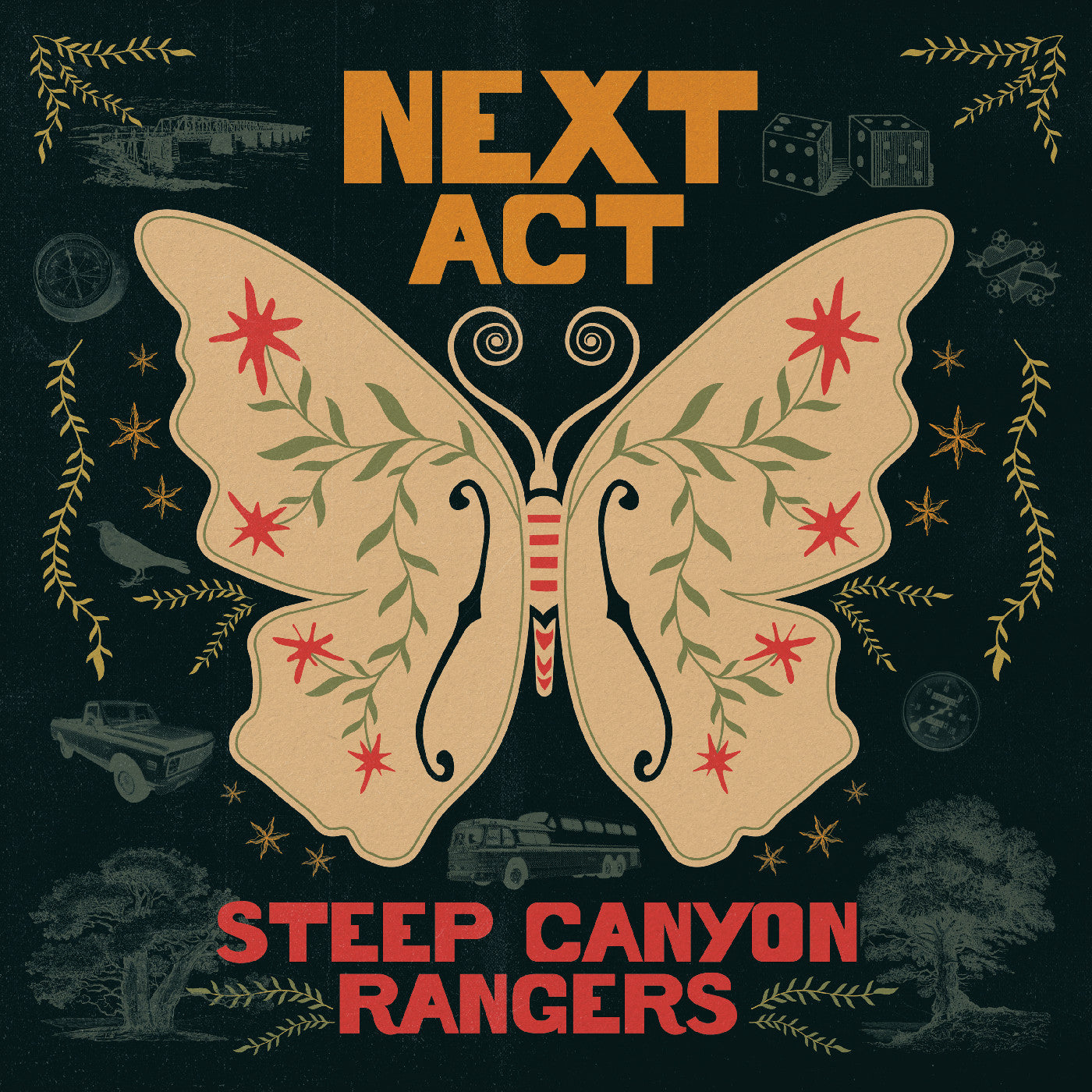 Steep Canyon Rangers Next Act (Maroon Vinyl)