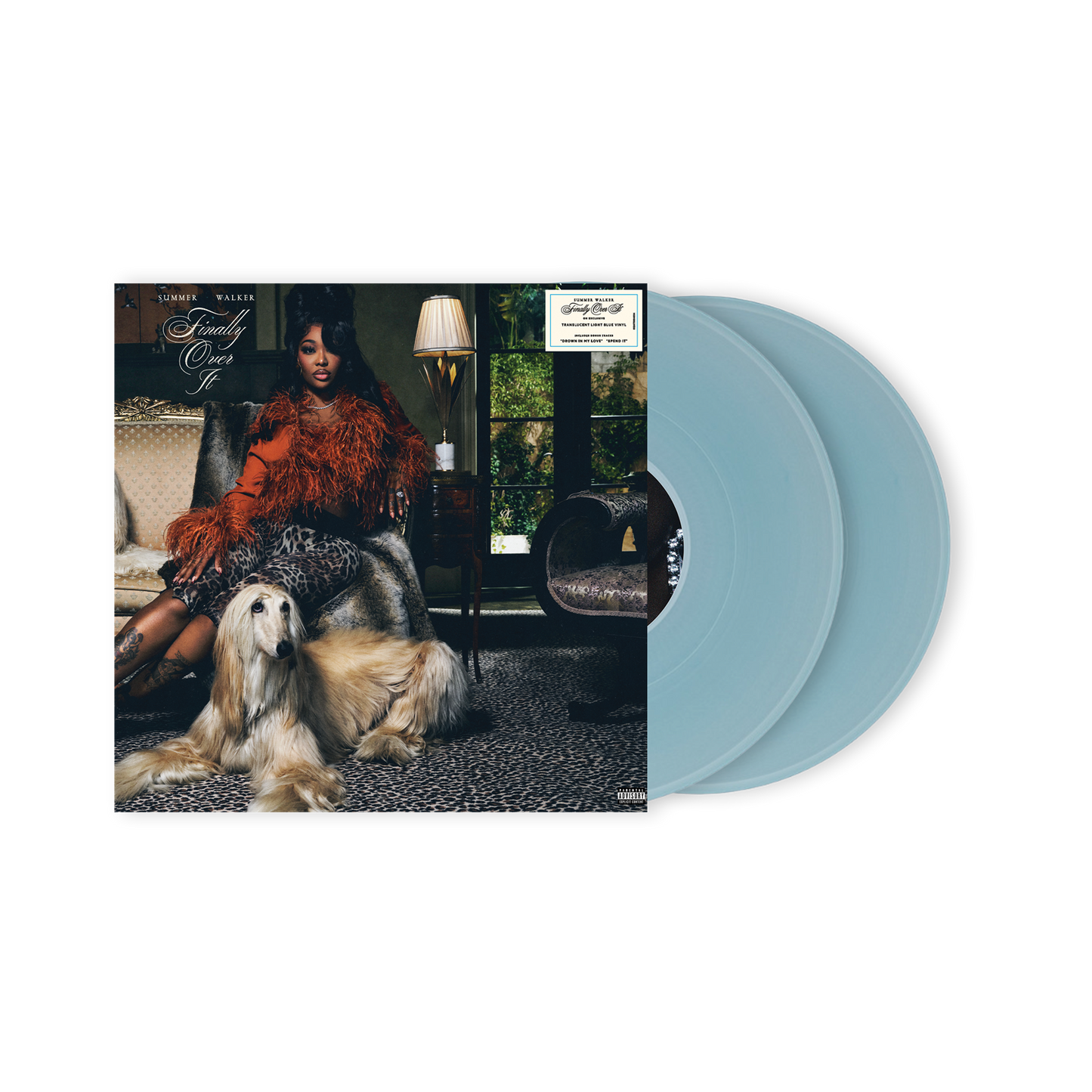 Summer Walker Finally Over It [Explicit Content] (Translucent Light Blue Colored Vinyl) (2 Lp's)