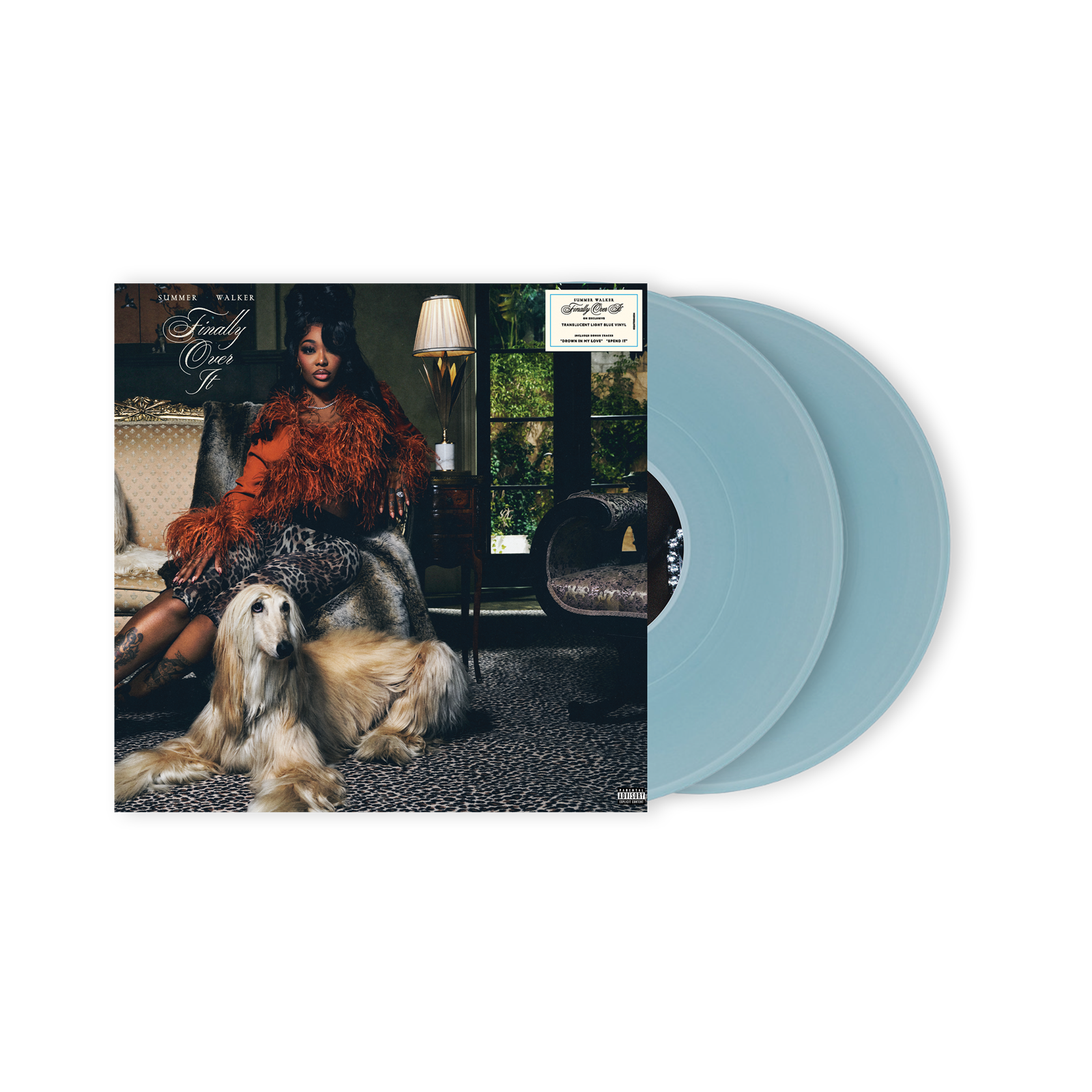 Summer Walker Finally Over It [Explicit Content] (Translucent Light Blue Colored Vinyl) (2 Lp's)