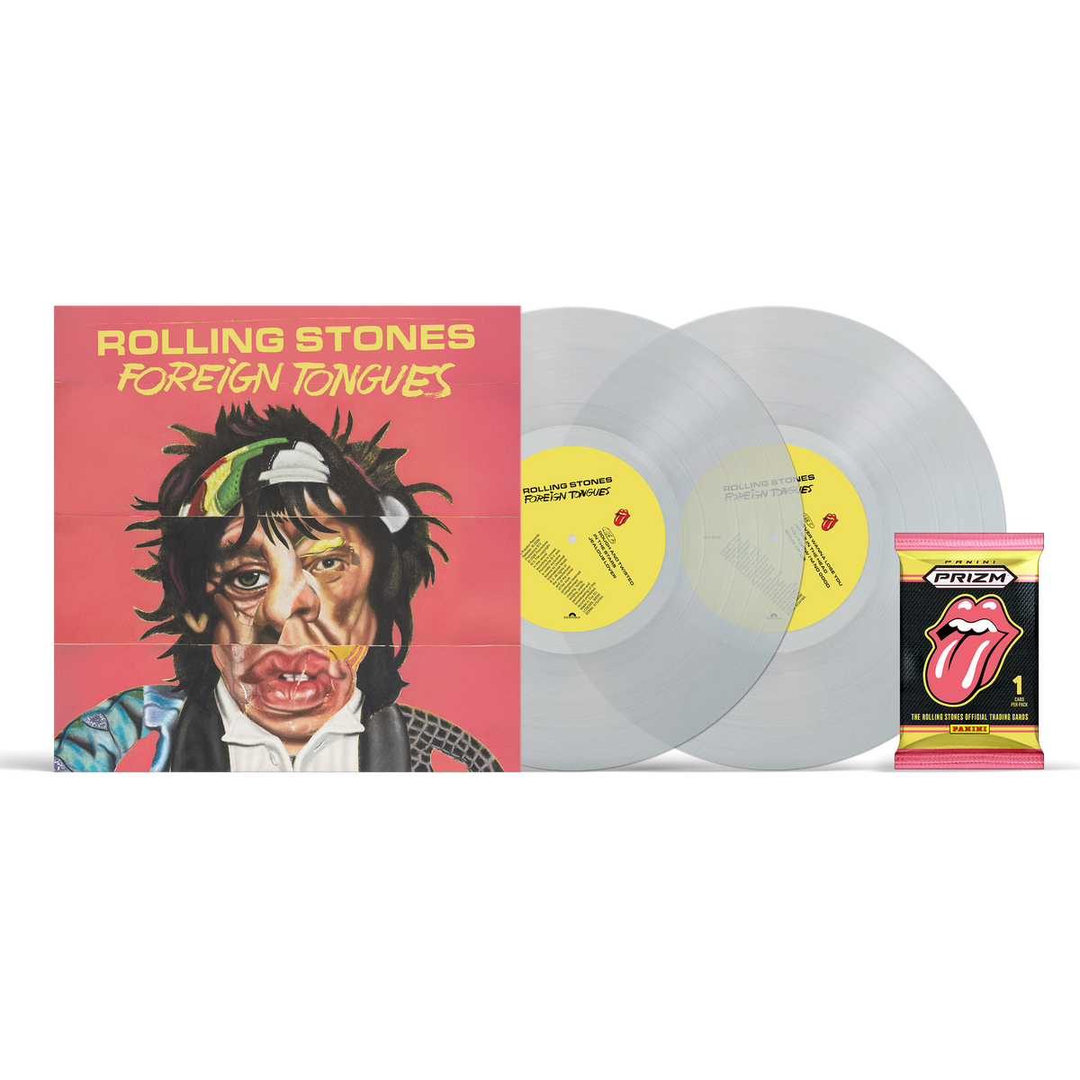 The Rolling Stones Foreign Tongues [Explicit Content] (Indie Exclusive, Limited Edition, 180 Gram Ultra Clear Vinyl) (2 Lp's)