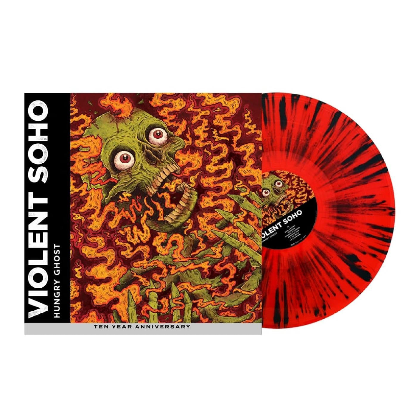 Violent Soho Hungry Ghost (10 Year Anniversary Edition) (Yellow With Orange & Red Splatter Vinyl)