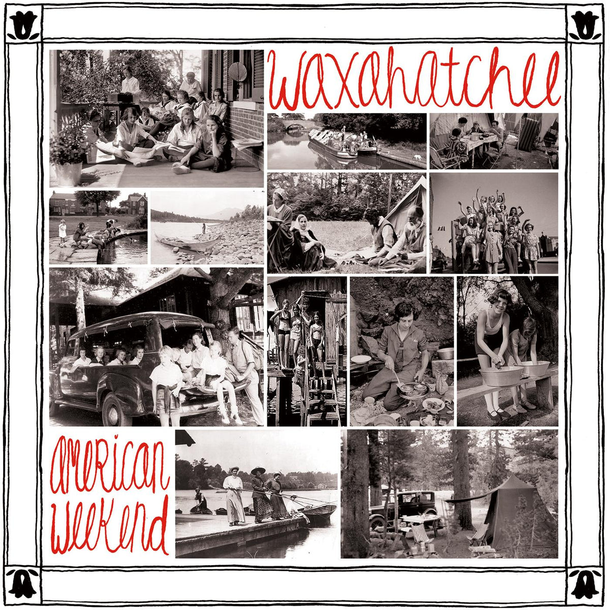 Waxahatchee American Weekend (Red/White Swirl Vinyl)